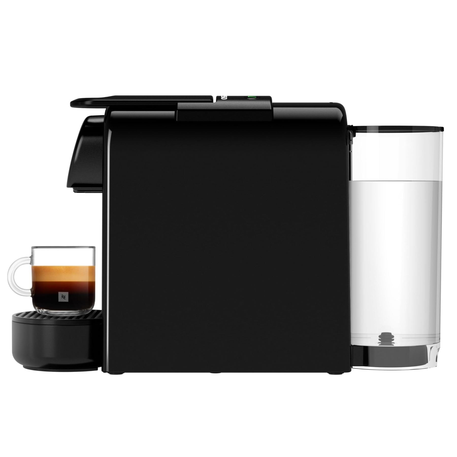 Machine à Café à Capsules Compacte | 19 Bars | Arrêt Auto | Noir | EN85.B