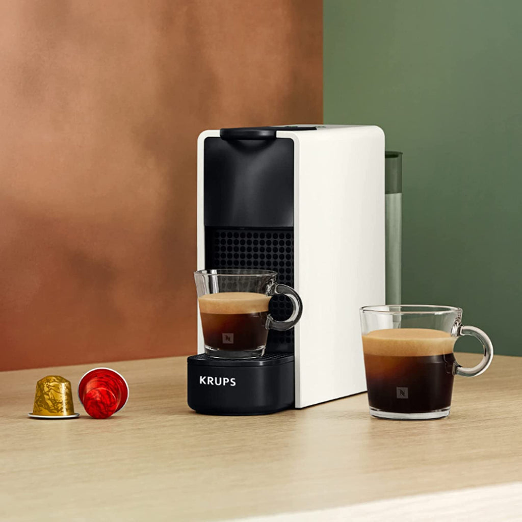 Cafetière à Capsules Manuelle 0,6 L | Expresso & Lungo | Noir/Blanc | XN110110